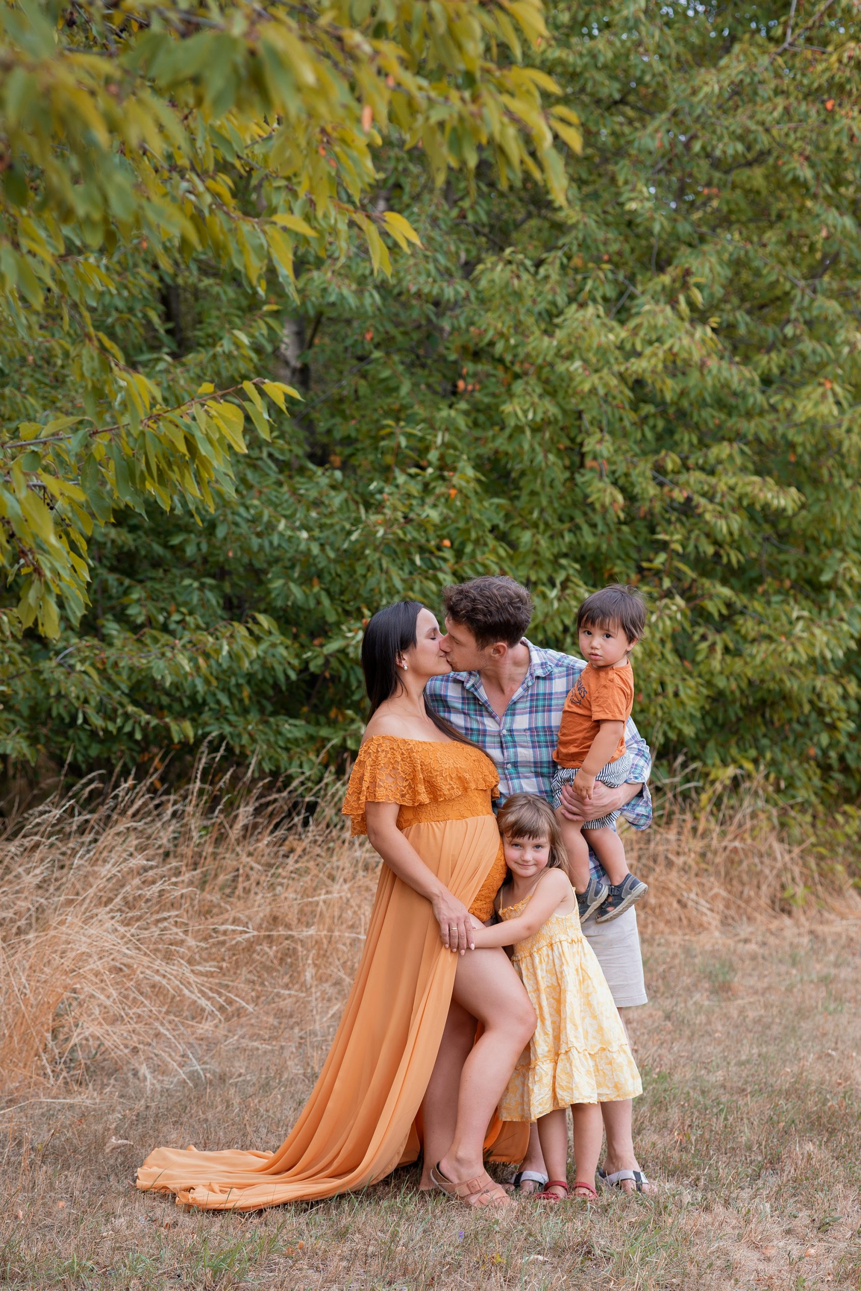 Schwangerschaft Familien Fotoshooting