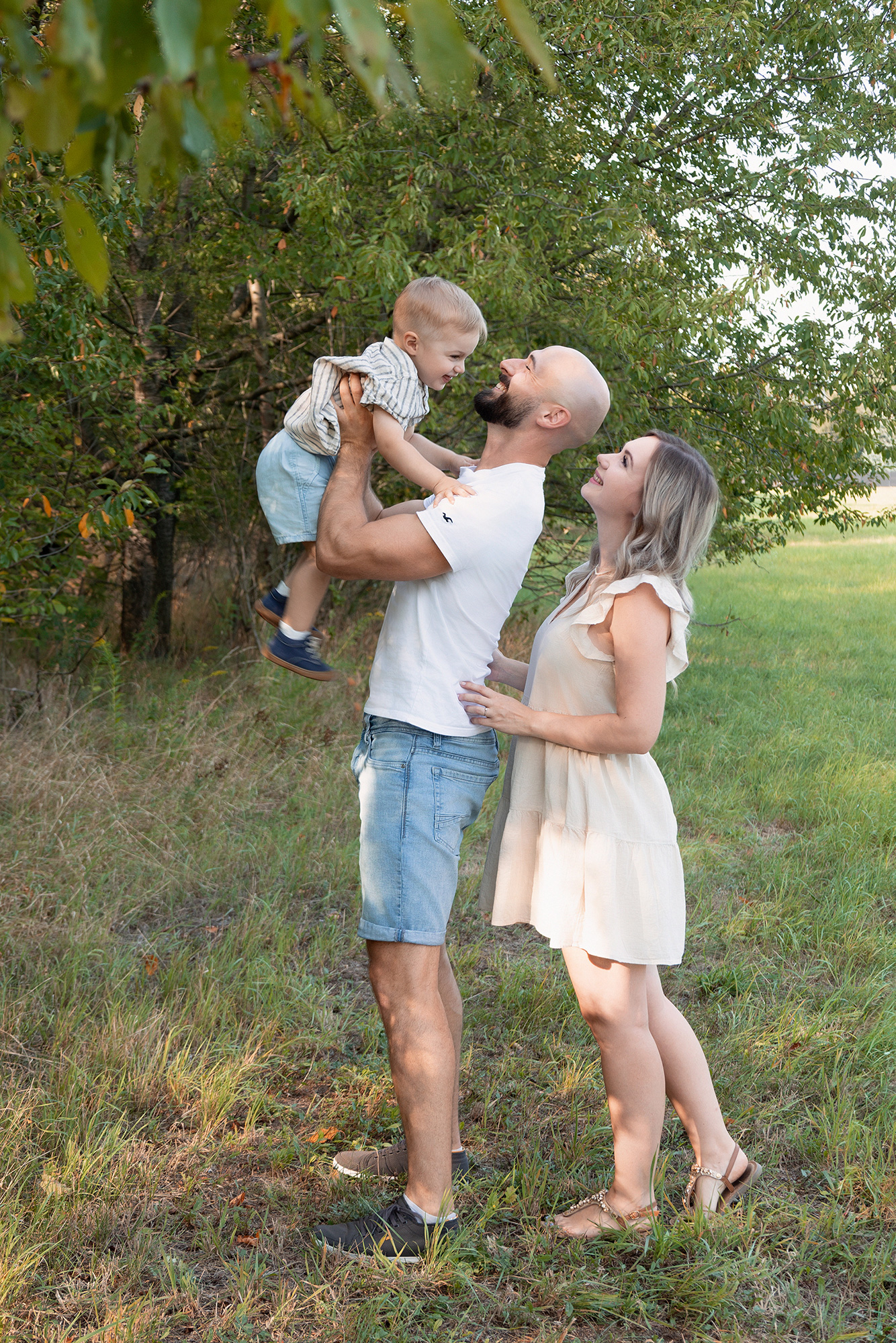 Familienfotoshooting bei Meißen, Dresden & Coswig