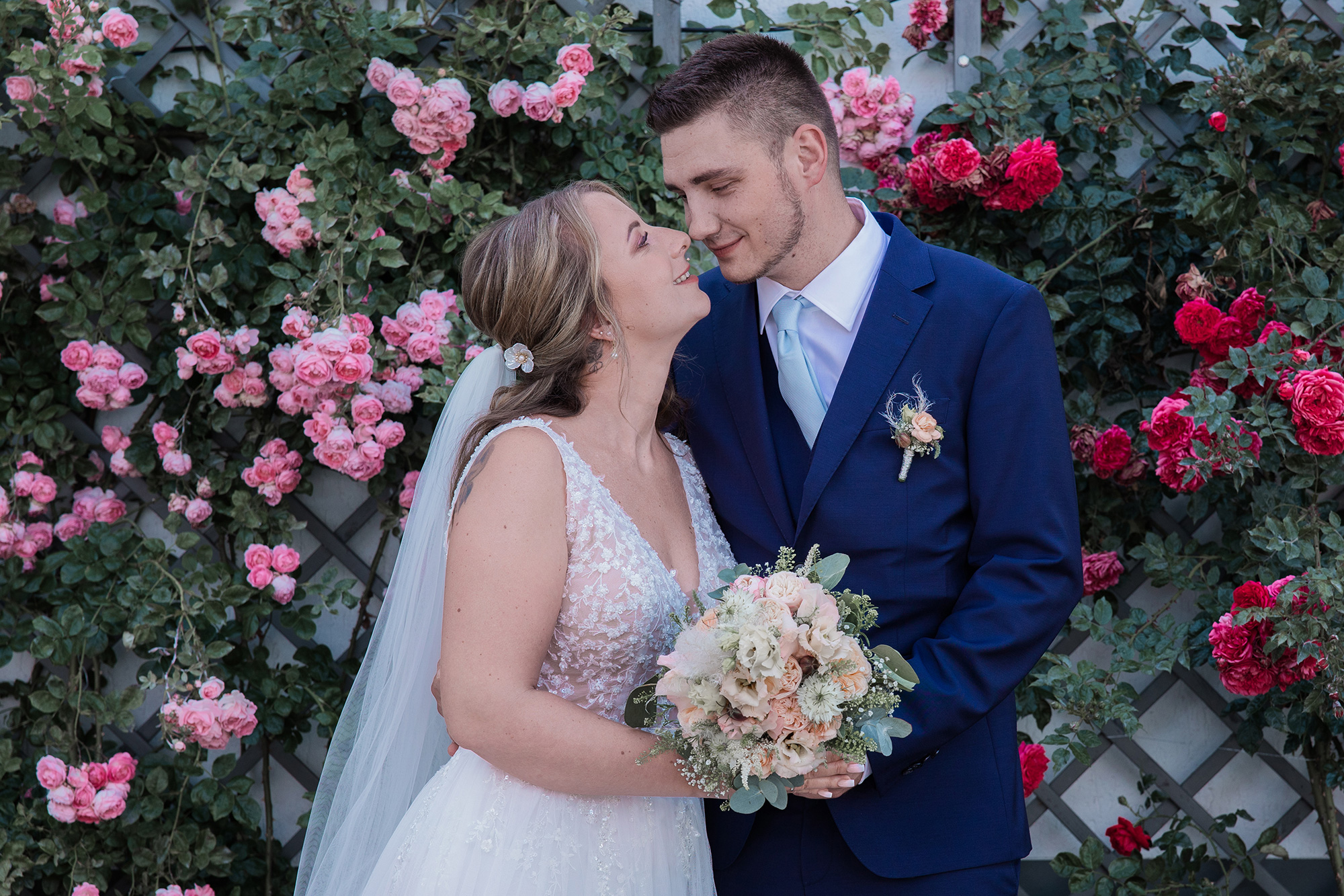 Hochzeitspaar Shooting bei Meißen