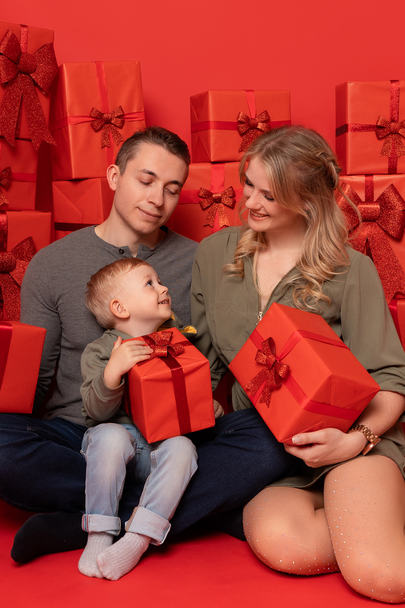 Familienfotoshooting bei Meißen